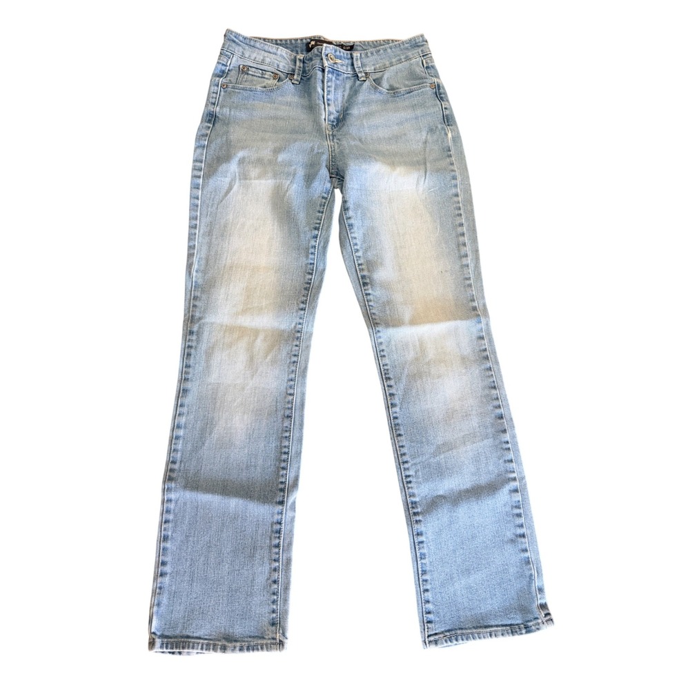 Levis Demi Curve Classic Rise Straight Leg Jeans Blue Light Wash Womens 6/28